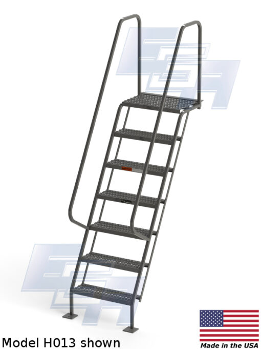 All-Welded Access Stairways – Grip Strut