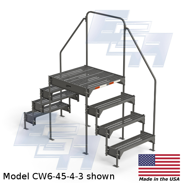 CW6-45-4-3 Custom Work Platform - EGA Products