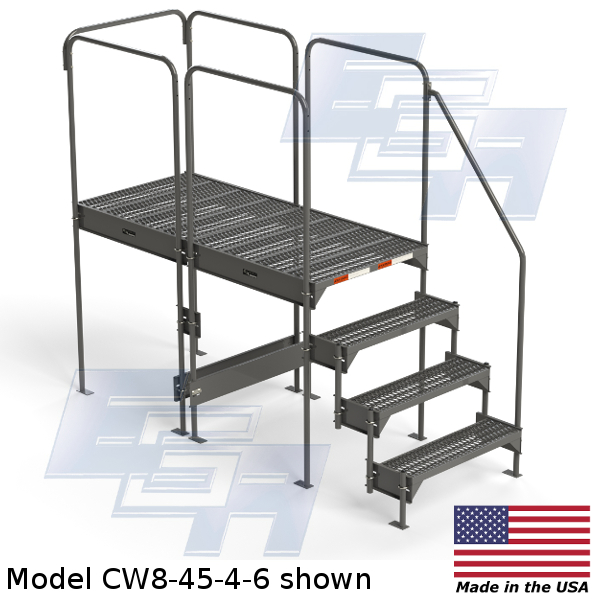 CW8-45-4-6 Custom Work Platform - EGA Products