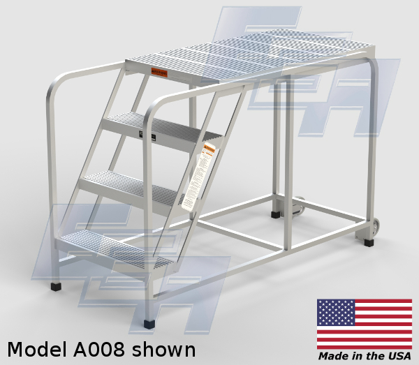 rolling platform ladder