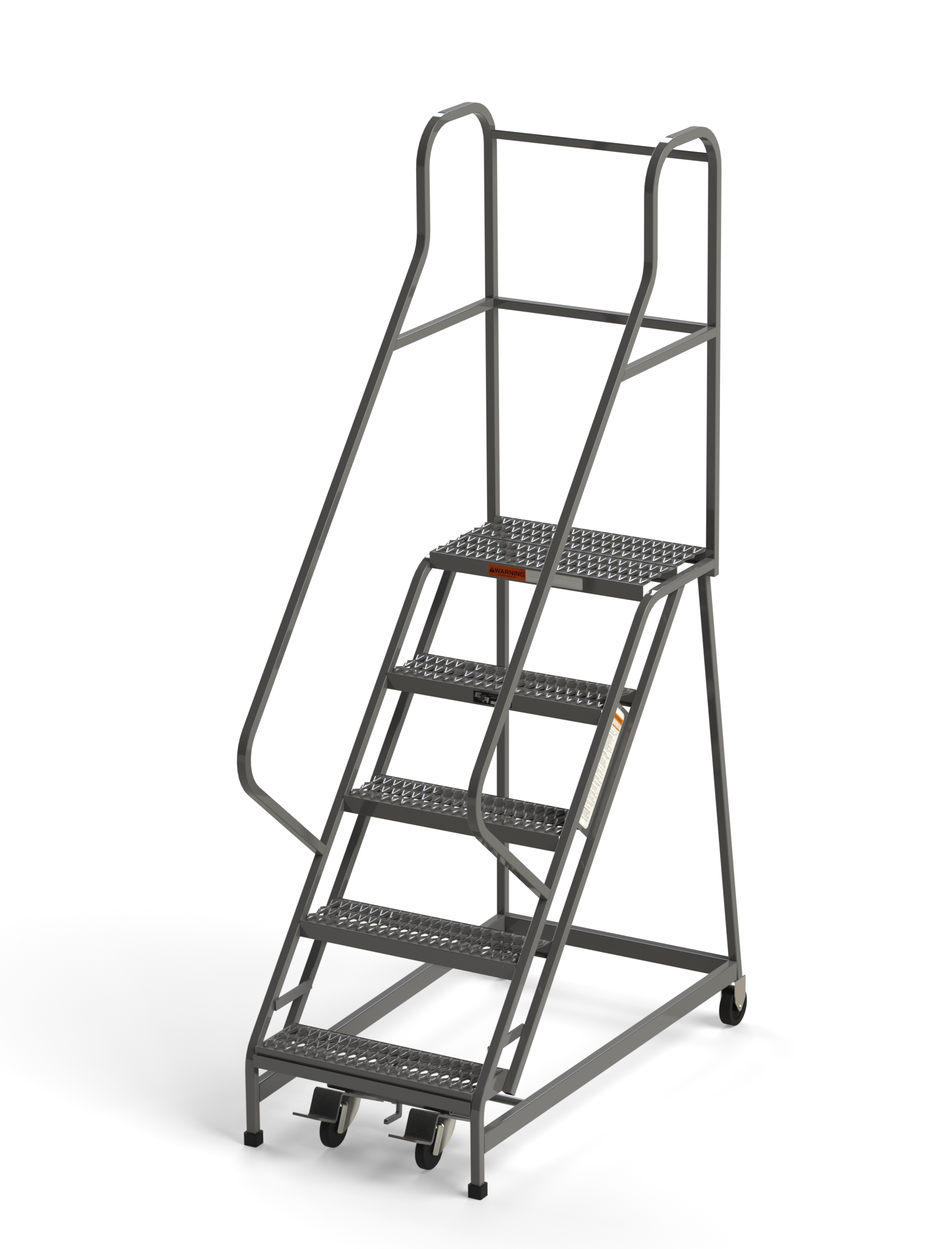 EZY Climb Ergonomic Safety Incline Rolling Ladders