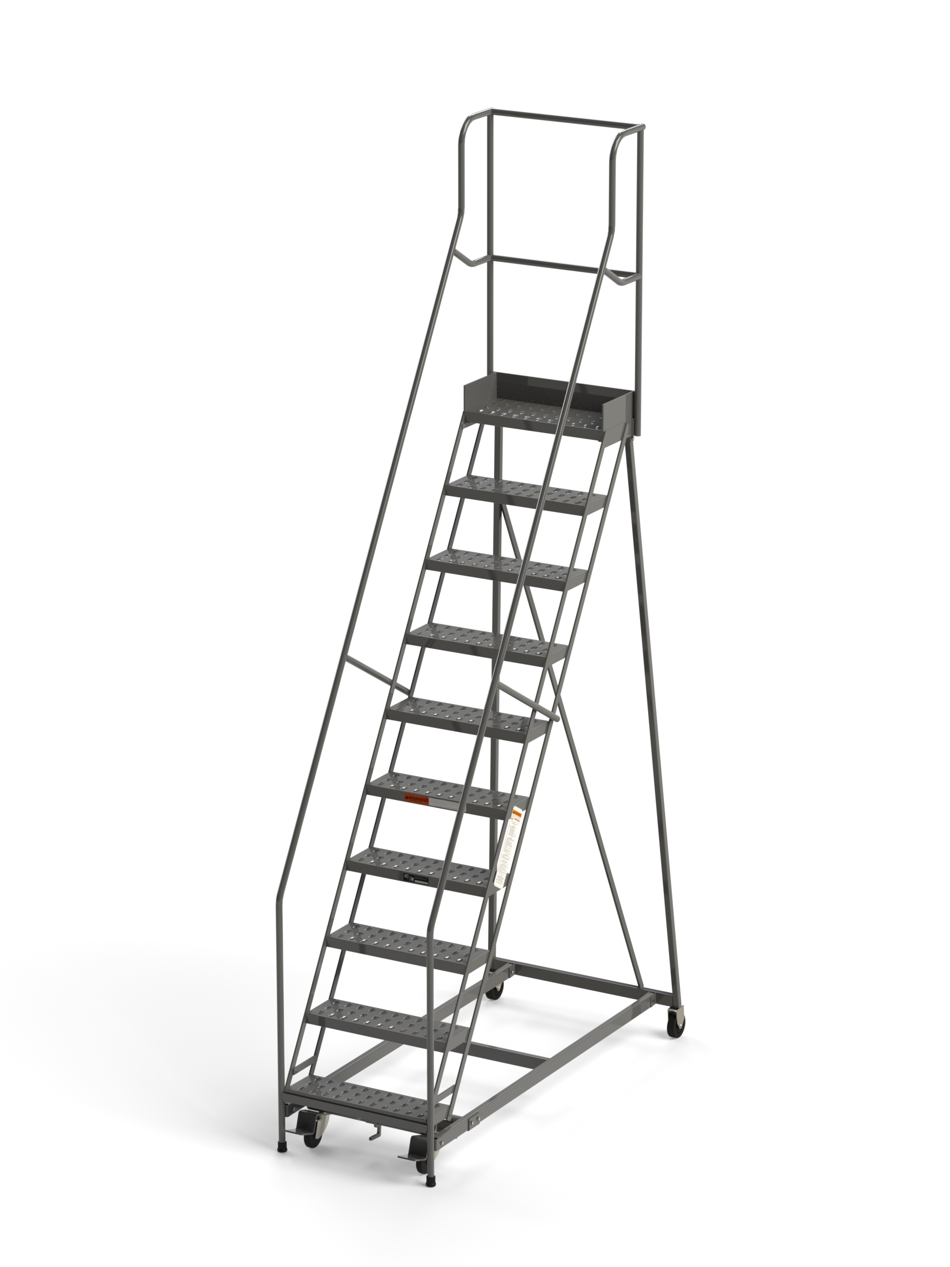 Industrial Rolling Ladders - CAL-OSHA CA-MB10026HKD | EGA Products